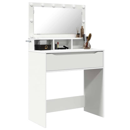 Sminkbord Vit 80 x 39,6 x 135 cm
