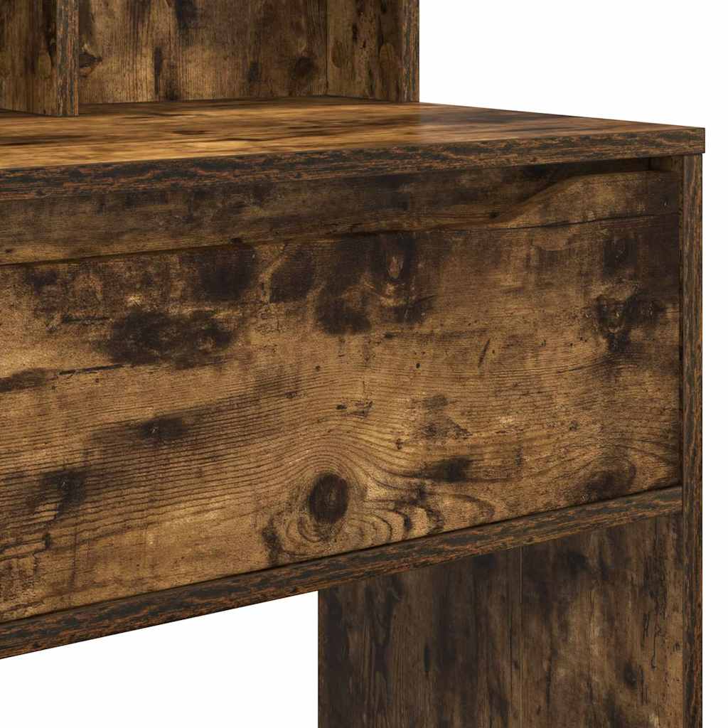 Sminkbord Rökfärgad Ek 80 x 39,6 x 135 cm