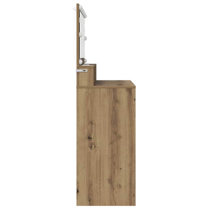 Sminkbord med låda Artisan Ek 80 x 39,6 x 135 cm