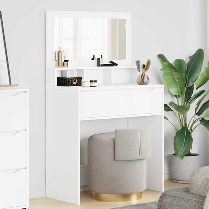 Sminkbord Vit 80 x 39,6 x 135 cm