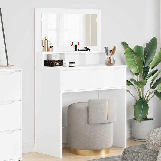 Sminkbord Vit 80 x 39,6 x 135 cm