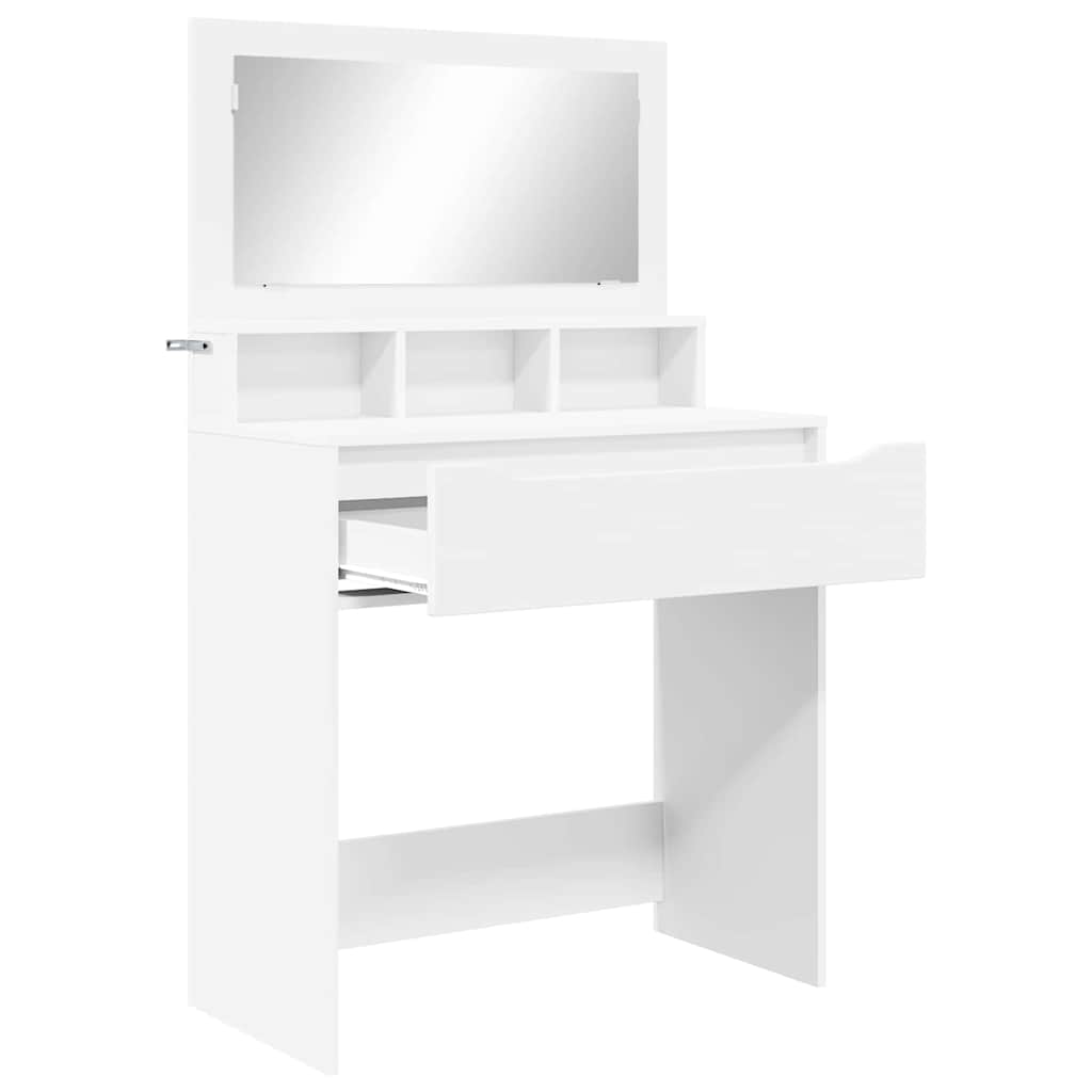 Sminkbord Vit 80 x 39,6 x 135 cm