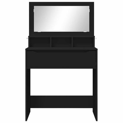Sminkbord Svart 80 x 39,6 x 135 cm