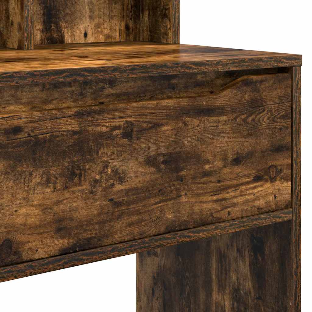 Sminkbord Rökfärgad Ek 80 x 39,6 x 135 cm