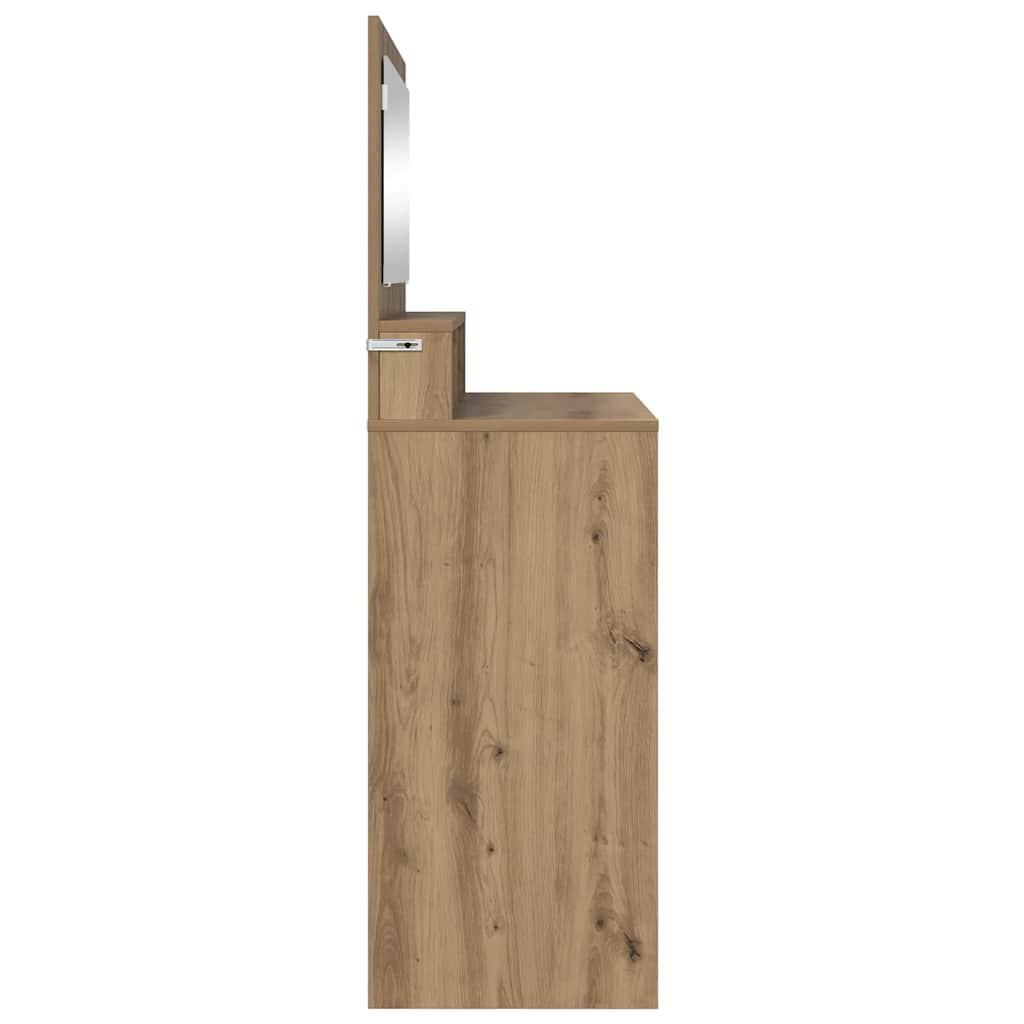 Sminkbord med låda Artisan Ek 80 x 39,6 x 135 cm