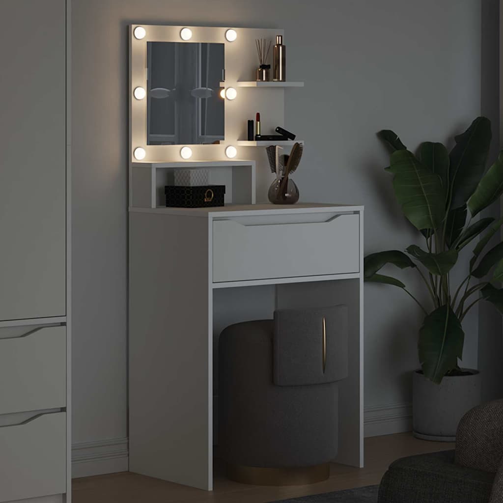 Sminkbord Vit 80 x 39,6 x 135 cm