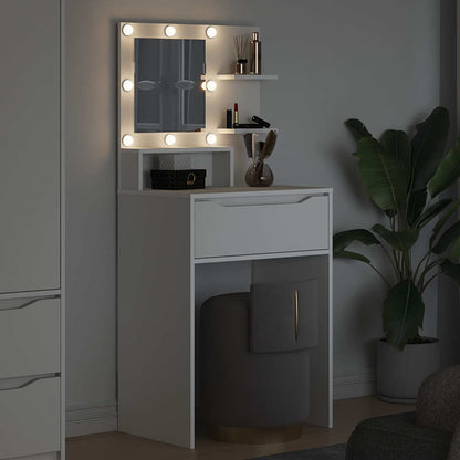 Sminkbord Vit 80 x 39,6 x 135 cm
