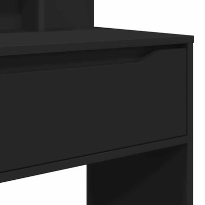Sminkbord Svart 80 x 39,6 x 135 cm