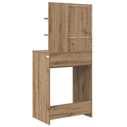 Sminkbord med låda Artisan Ek 80 x 39,6 x 135 cm