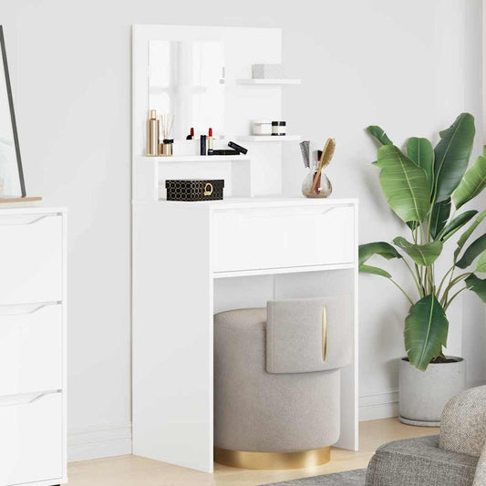 Sminkbord Vit 80 x 39,6 x 135 cm