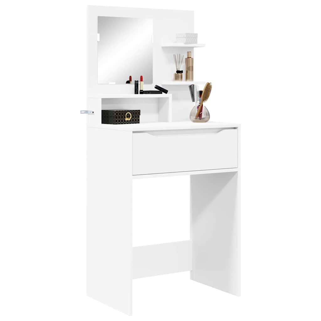 Sminkbord Vit 80 x 39,6 x 135 cm