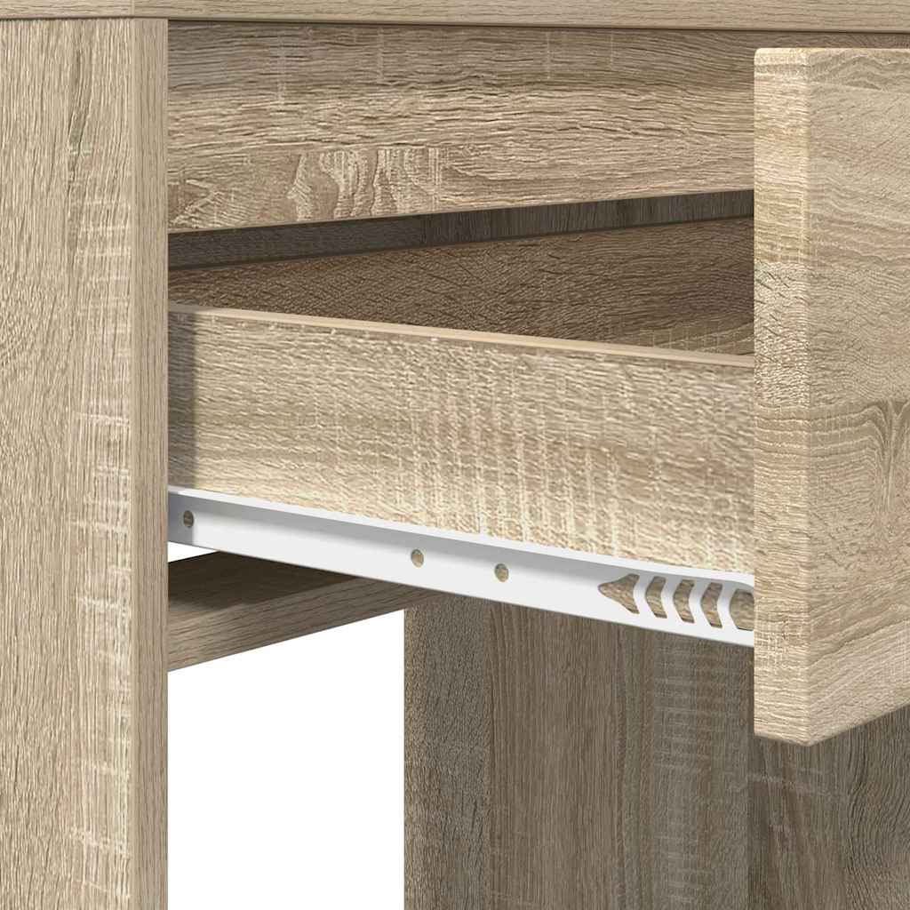 Sminkbord med låda Sonoma Ek 80 x 39,6 x 135 cm
