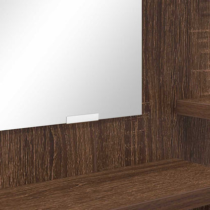 Sminkbord Brun Ek 80 x 39,6 x 135 cm