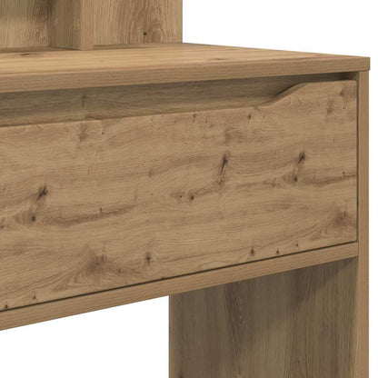 Sminkbord med låda Artisan Ek 80 x 39,6 x 135 cm
