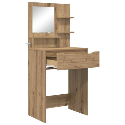 Sminkbord med låda Artisan Ek 80 x 39,6 x 135 cm