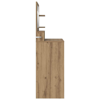Sminkbord med låda Artisan Ek 80 x 39,6 x 135 cm