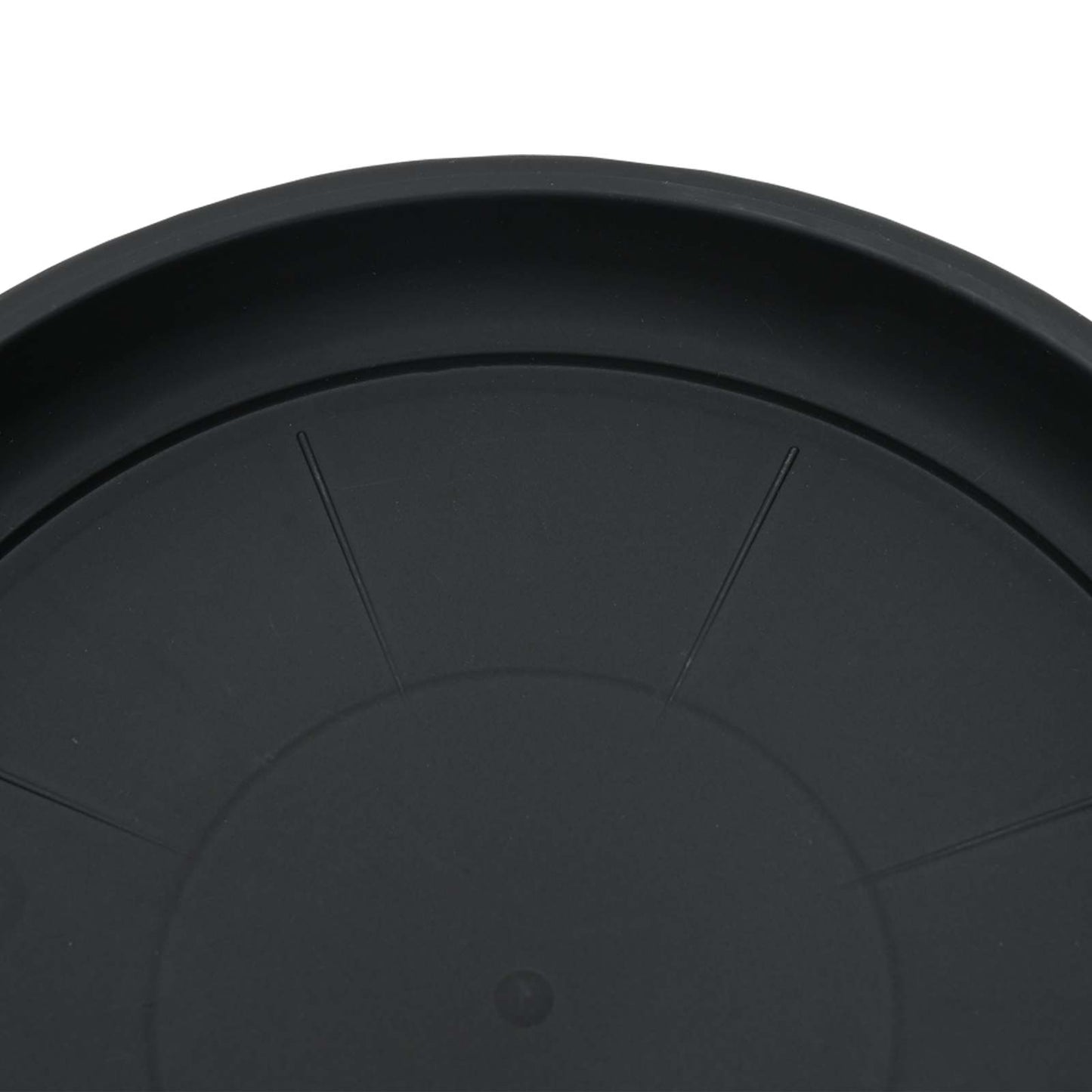 Växtkrukor 24 pcs Svart Ø 39 x 32 cm Plast