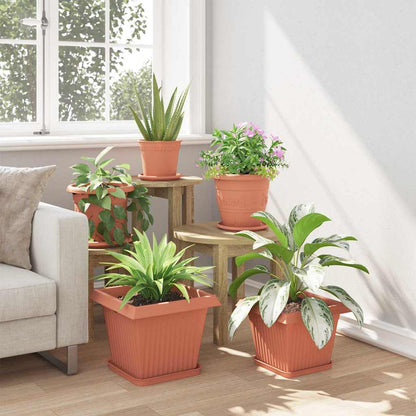 Växtkrukor 24 pcs Murgrön 33 x 33 x 26 cm Plast