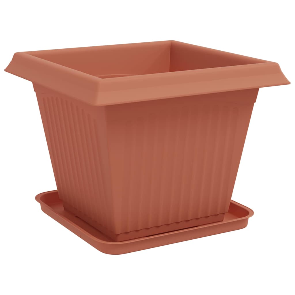 Växtkrukor 24 pcs Murgrön 38 x 38 x 30 cm Plast
