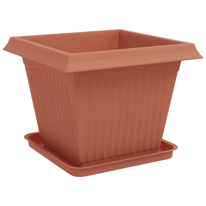 Växtkrukor 24 pcs Murgrön 43 x 43 x 33,5 cm Plast