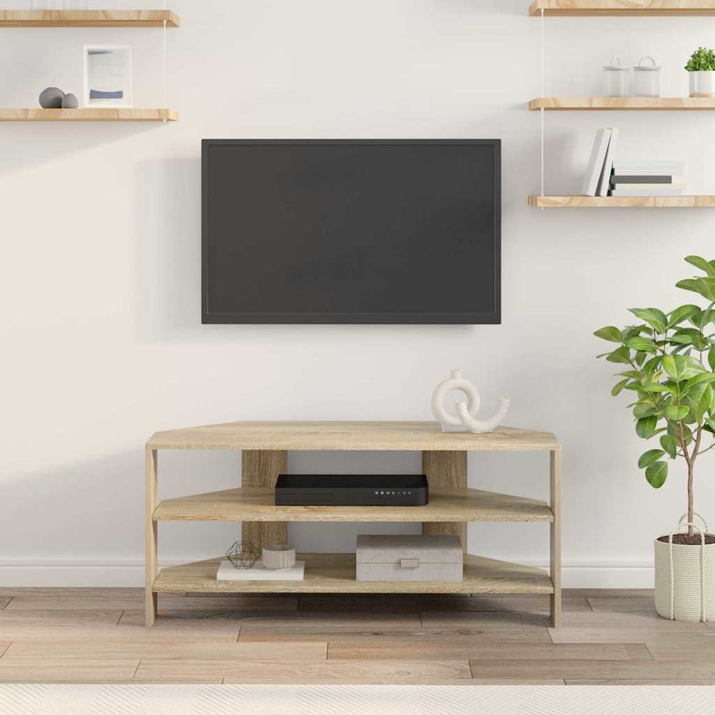 TV-Möbel Sonoma Ek HörnTVSkåp 102x40,5x45cm