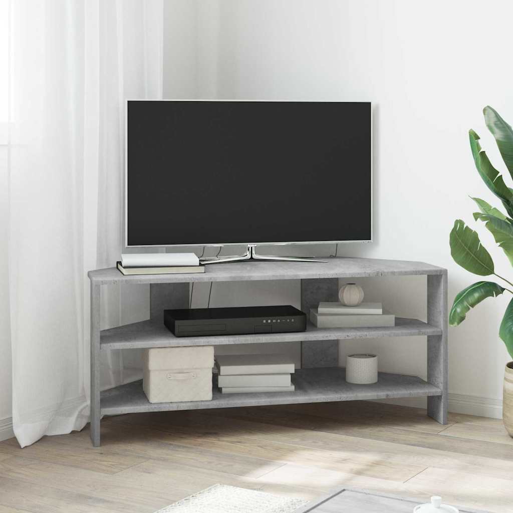 TV-Möbel Betonggrå HörnTVSkåp 102x40,5x45cm