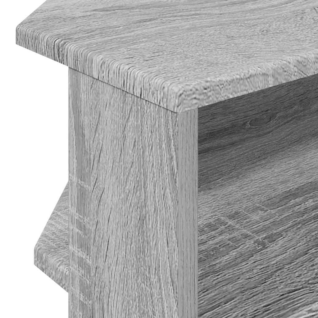 TV-Möbel Sonoma Grå HörnTVSkåp 102x40,5x45cm