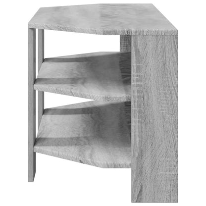 TV-Möbel Sonoma Grå HörnTVSkåp 102x40,5x45cm