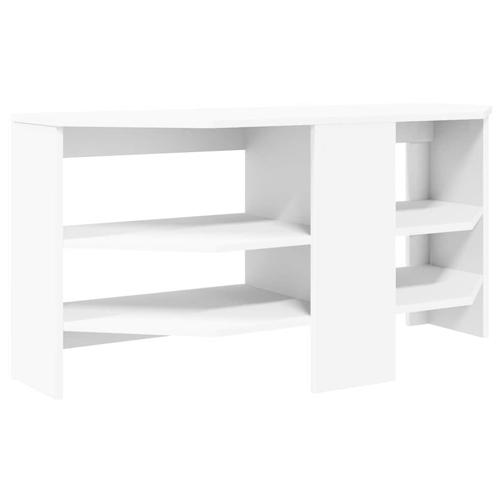 TV-Möbel Vit HörnTVSkåp 102 x 40,5 x 45 cm