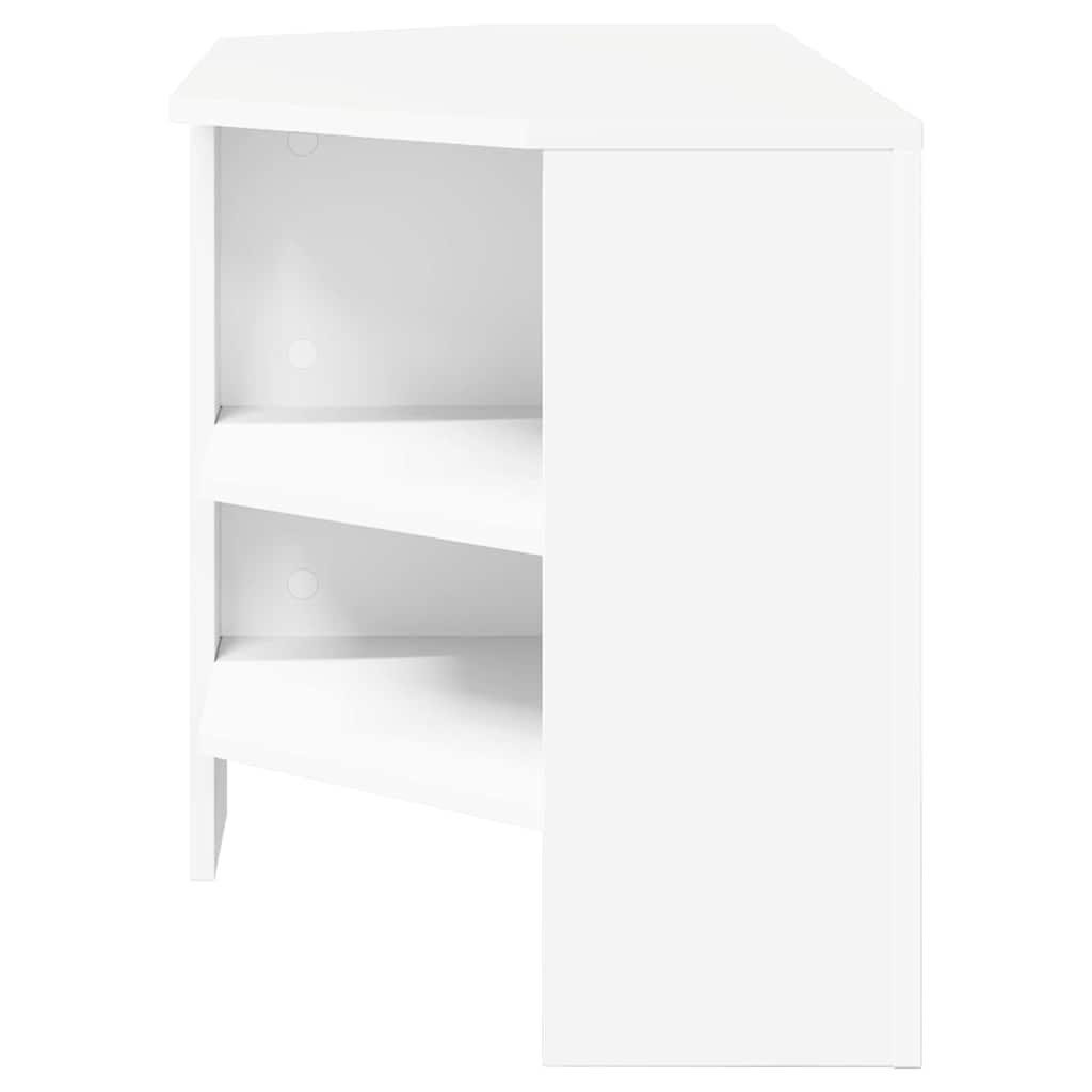TV-Möbel Vit HörnTVSkåp 102 x 40,5 x 45 cm