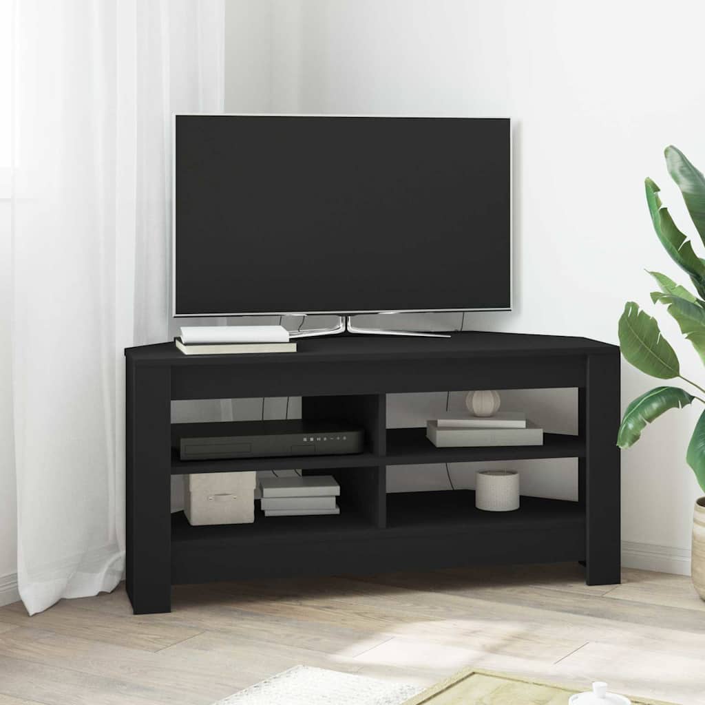 TV-Möbel Svart HörnTVSkåp 102 x 40,5 x 45 cm