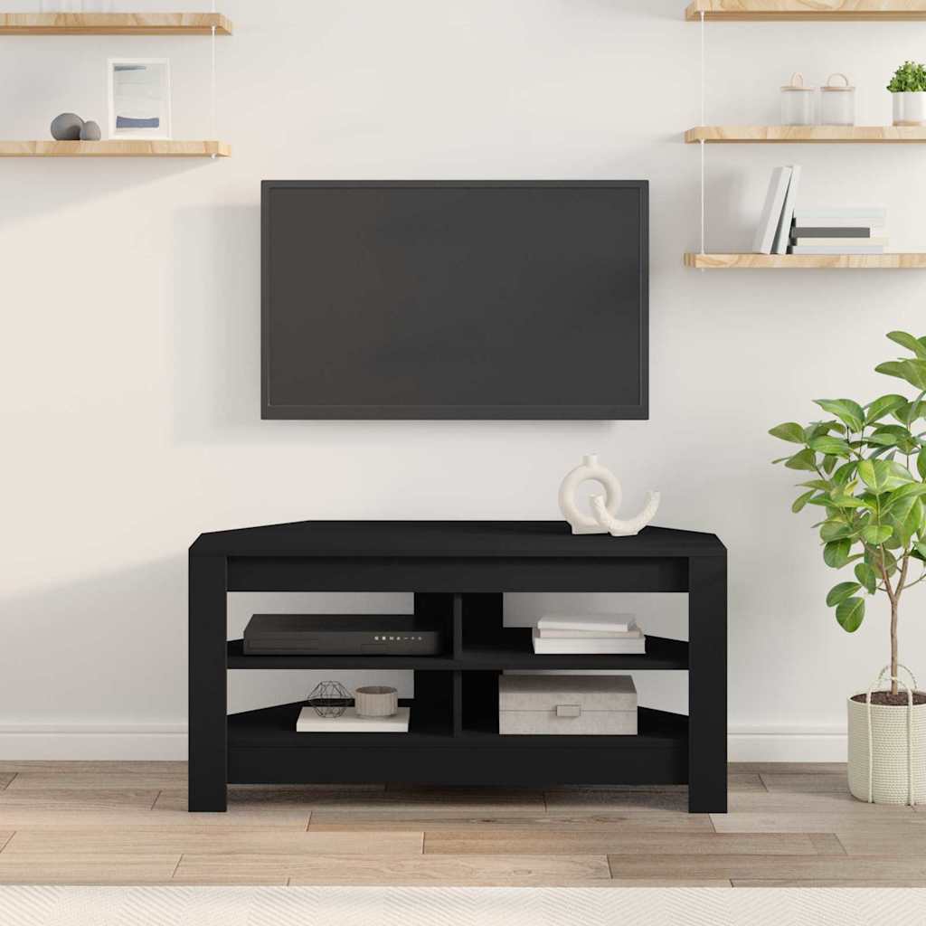 TV-Möbel Svart HörnTVSkåp 102 x 40,5 x 45 cm