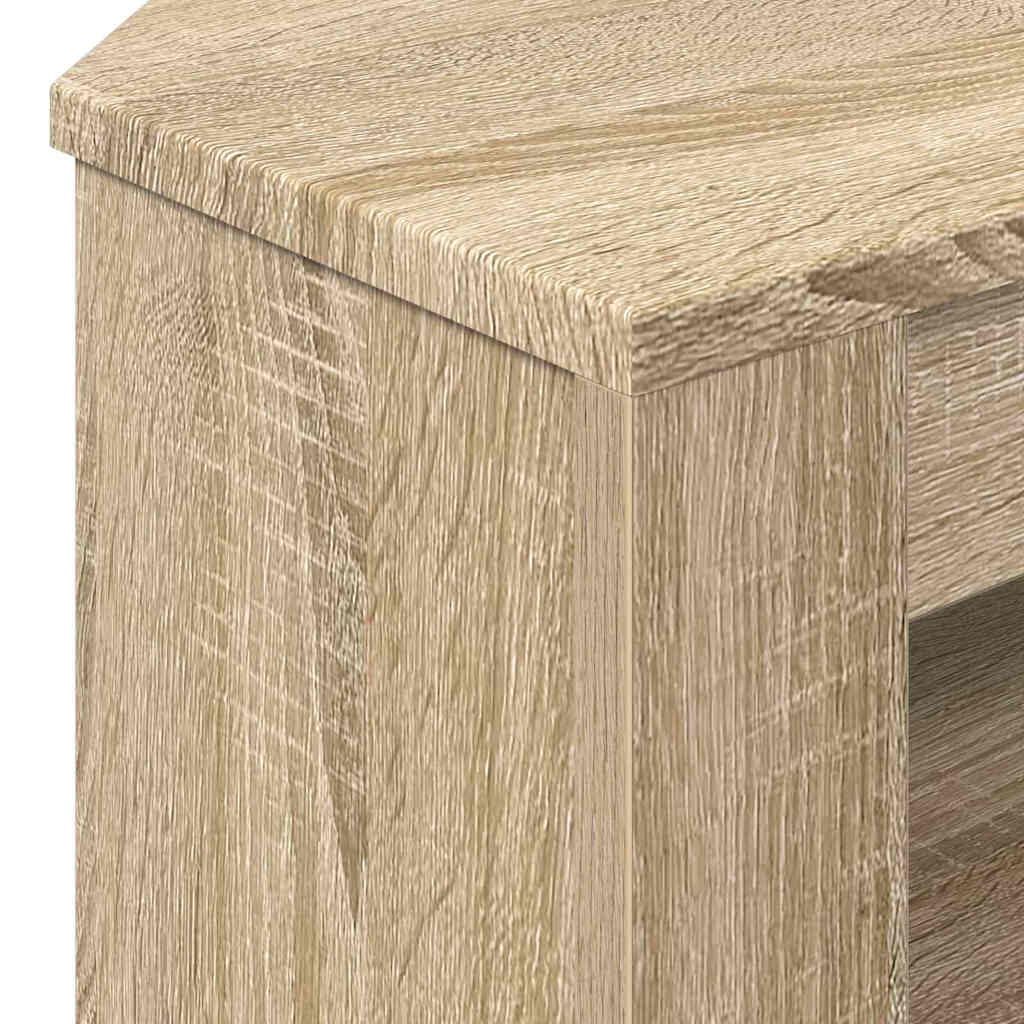 TV-Möbel Sonoma Ek HörnTVSkåp 102 x 40,5 x 45 cm