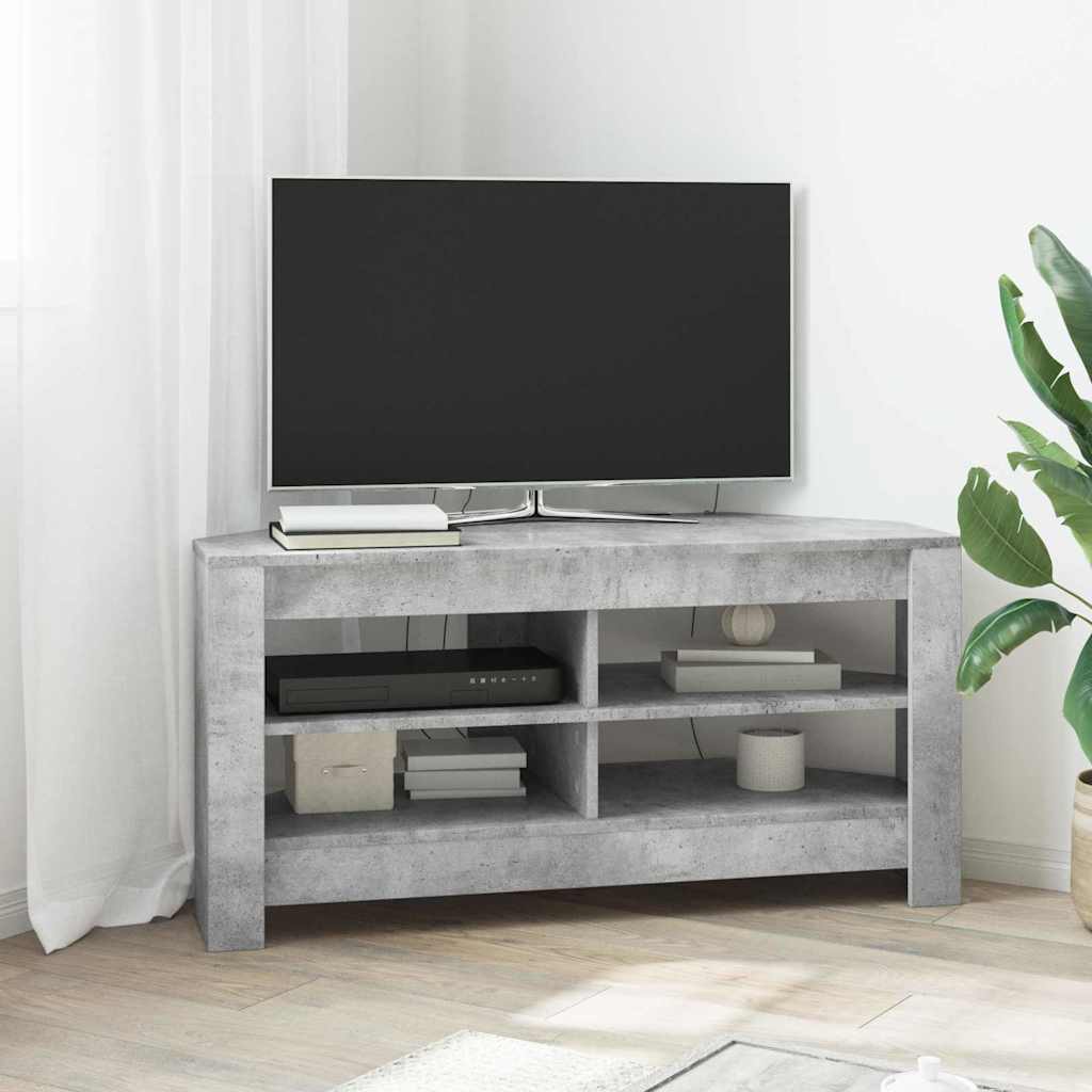 TV-Möbel Betonggrå HörnTVSkåp 102 x 40,5 x 45 cm