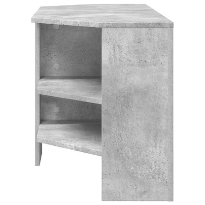TV-Möbel Betonggrå HörnTVSkåp 102 x 40,5 x 45 cm