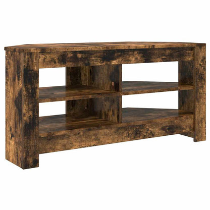TV-Möbel Rökfärgad Ek HörnTVSkåp 102 x 40,5 x 45 cm