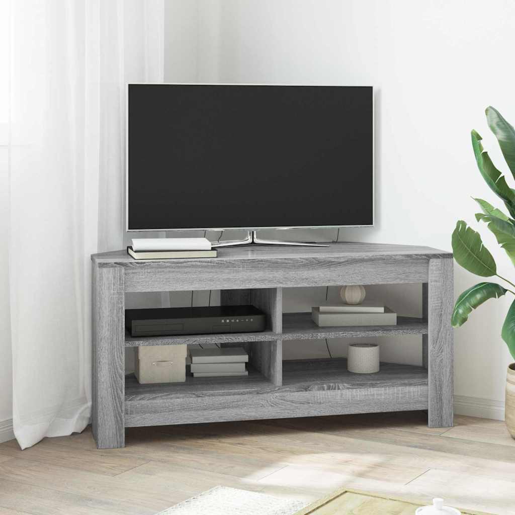 TV-Möbel Sonoma Grå HörnTVSkåp 102 x 40,5 x 45 cm