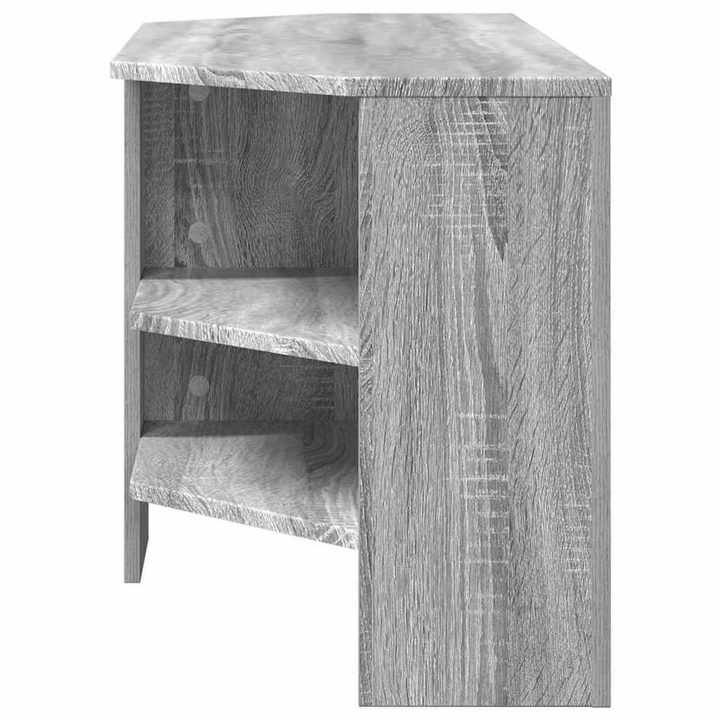 TV-Möbel Sonoma Grå HörnTVSkåp 102 x 40,5 x 45 cm