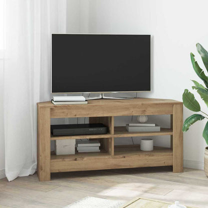 TV-Möbel Åldrat Trä HörnTVSkåp 102 x 40,5 x 45 cm