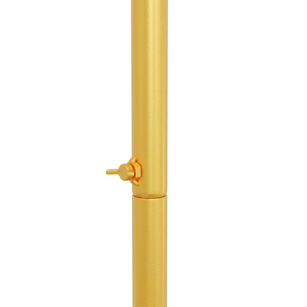 Utomhus Blomställning Växtstöd Bröllopsbåge 3 pcs Guld Stål