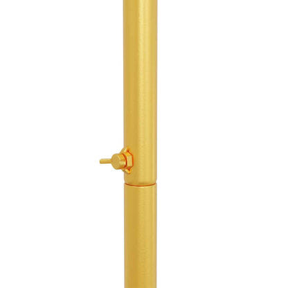 Utomhus Blomställning Växtstöd Bröllopsbåge 3 pcs Guld Stål