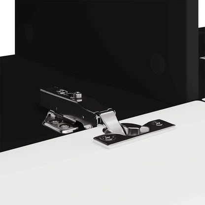 TV Vägghylla 2 pcs Svart 78,5 x 31 x 29,5 cm Konstruerat trä