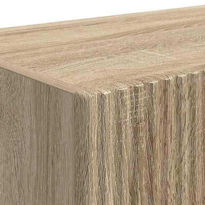 TV Vägghylla 2 pcs Sonoma 78,5 x 31 x 29,5 cm Konstruerat trä