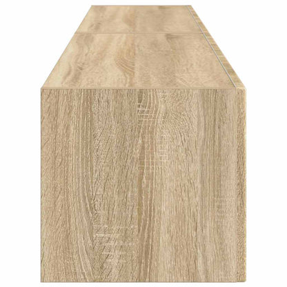 TV Vägghylla 2 pcs Sonoma 78,5 x 31 x 29,5 cm Konstruerat trä