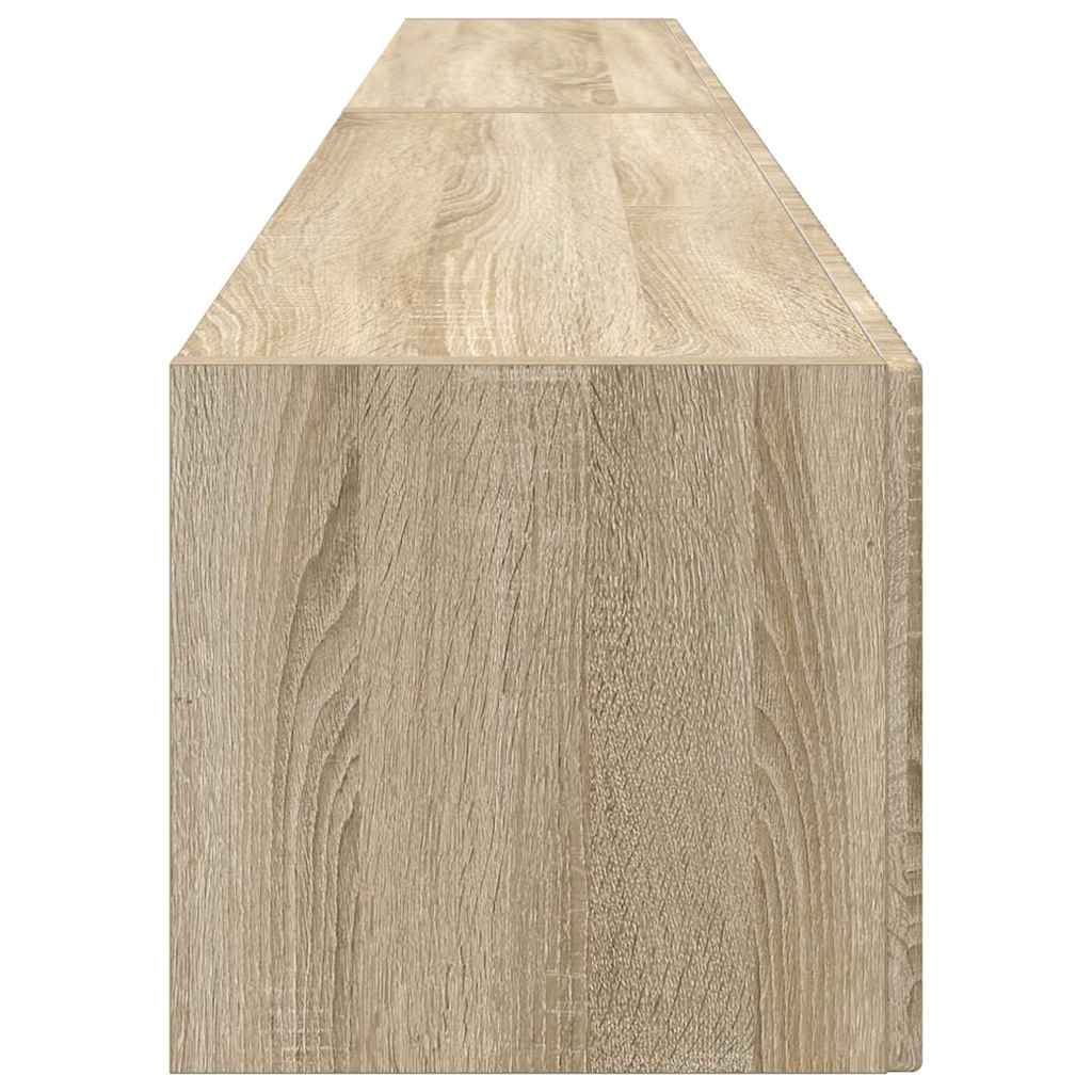 TV Vägghylla 2 pcs Sonoma 98 x 31 x 29,5 cm Konstruerat trä