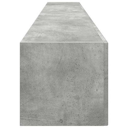 TV Vägghylla 2 pcs Betong 98 x 31 x 29,5 cm Konstruerat trä
