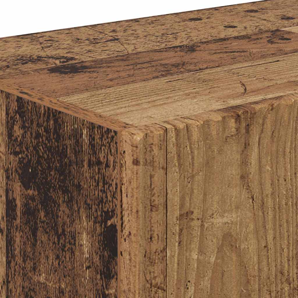 TV-Möbel Äldrat Trä Vägghylla 98 x 31 x 29,5 cm
