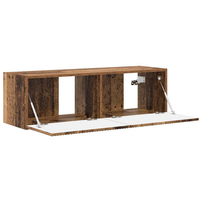 TV-Möbel Äldrat Trä Vägghylla 98 x 31 x 29,5 cm