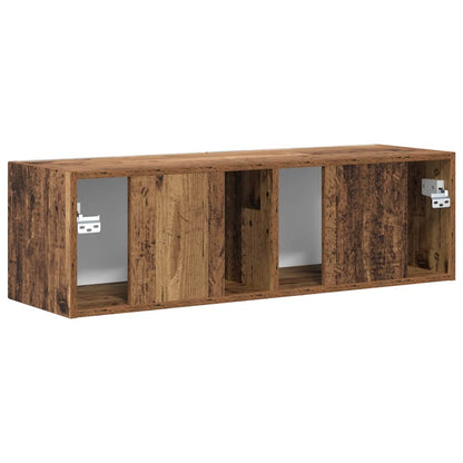 TV-Möbel Äldrat Trä Vägghylla 98 x 31 x 29,5 cm