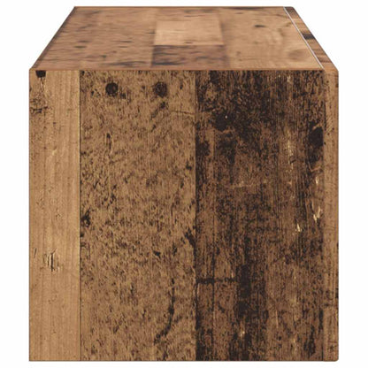 TV-Möbel Äldrat Trä Vägghylla 98 x 31 x 29,5 cm